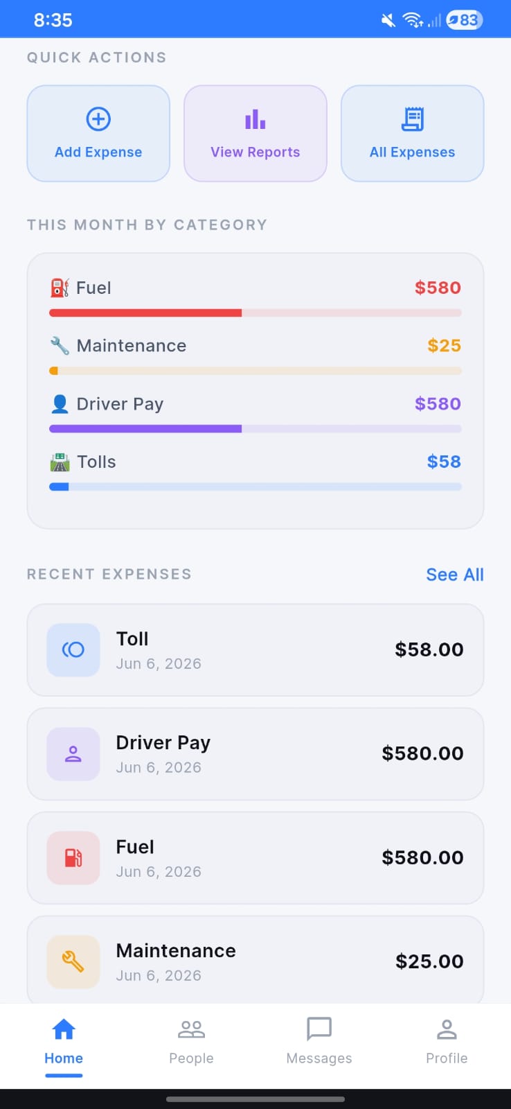 Expense Tracking